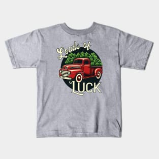 Loads of Luck - Antique Truck Kids T-Shirt